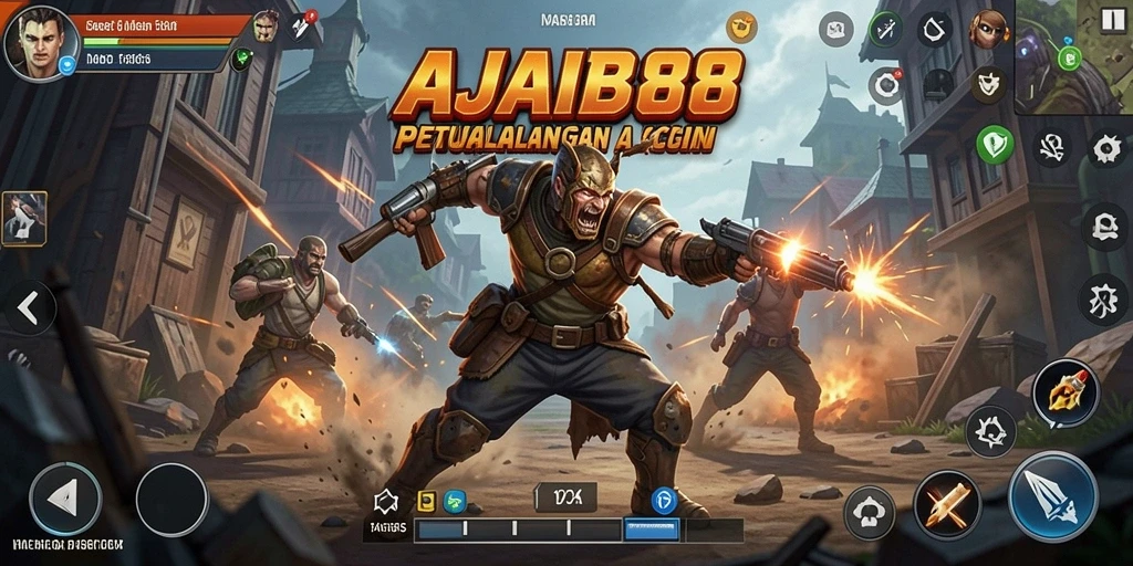 Gameplay seru AJAIB88 dengan pertarungan yang mendebarkan.