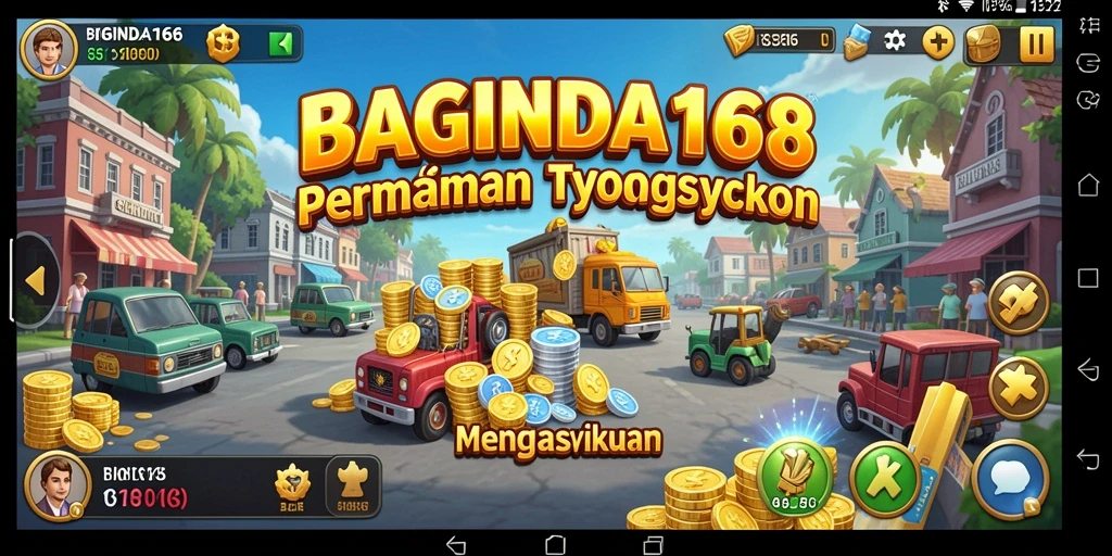 Tampilan gameplay BAGINDA168 yang menarik dan interaktif.