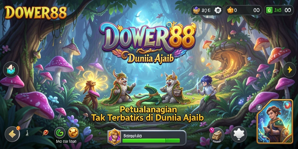 Gameplay menarik DOWER88 dalam suasana petualangan yang menantang.