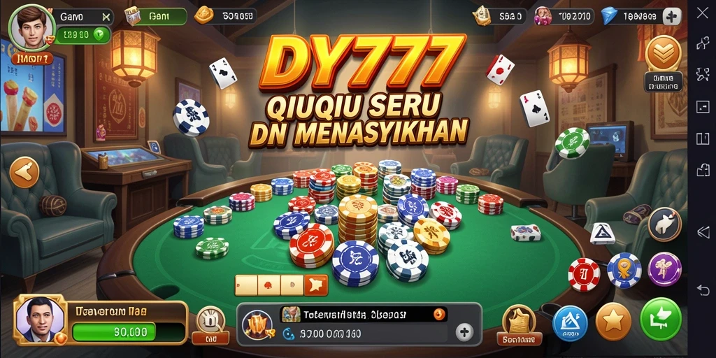 Tampilan gameplay menarik dari DY777 QiuQiu.