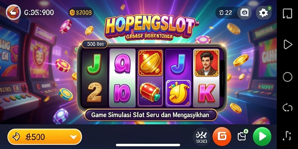 Gameplay seru HOPENGSLOT dengan tampilan grafis memukau.