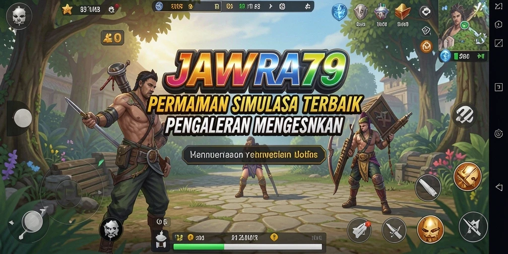Screenshot ini menunjukkan gameplay menawan dari JAWARA79.