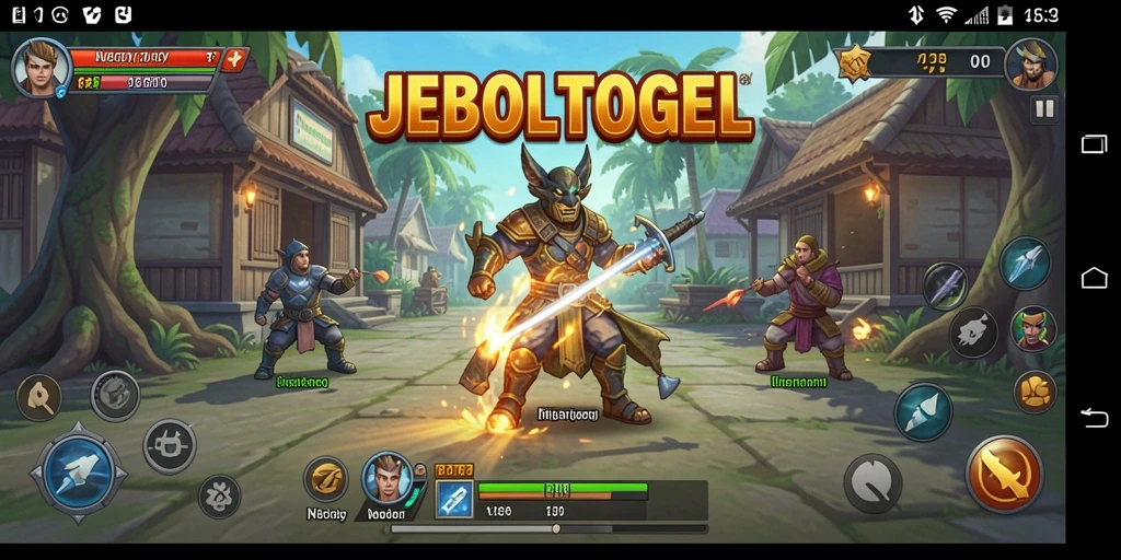 Tampilan antarmuka pengguna yang intuitif dan menarik dari JEBOLTOGEL.