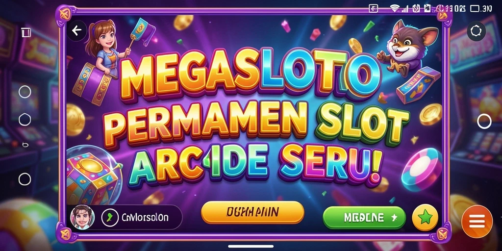 Screenshot gameplay MEGASLOTO yang menunjukkan keseruan permainan slot.
