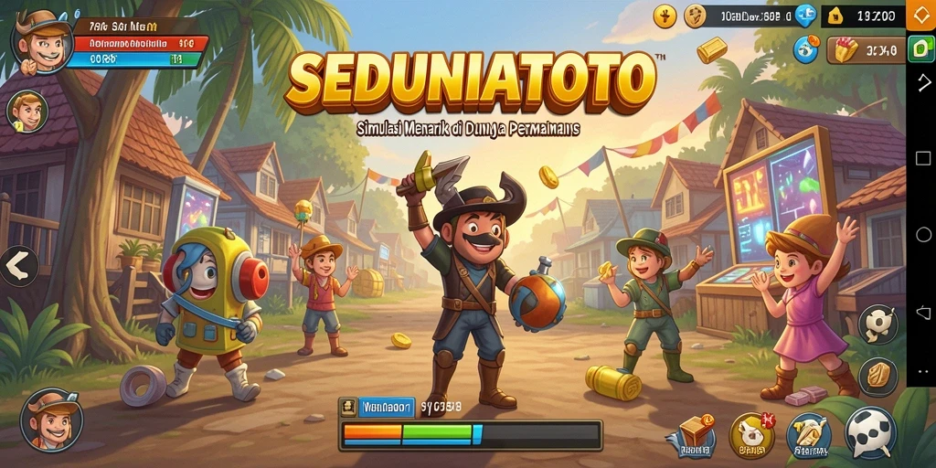 Screenshot dari gameplay SEDUNIATOTO yang menarik dan interaktif.